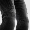 REBELHORN SPODNIE JEANS VANDAL MONOLAYER WA BLACK